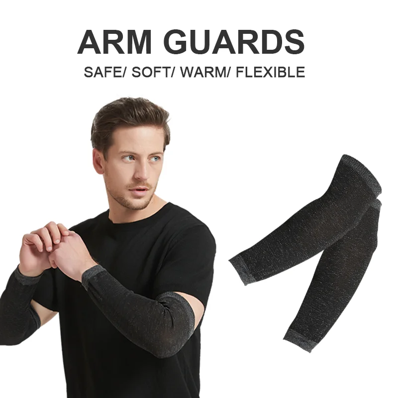 1Pc Anti-Puncture Work Protection Safety Arm Protection Slash Resistant Anti-Puncture Work Protection Sleeves