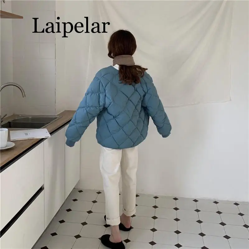 Manteau épais et ample pour femme, vêtement d'extérieur, décontracté, résistant, Simple, frais, élégant, à la mode, hiver