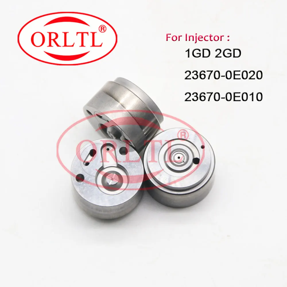 ORLTL G4 Original Piezo Fuel injector Nozzle Valve Plate 04# for Denso Piezo Injector 1GD 2GD 23670-0E020 23670-0E010 ORLTL