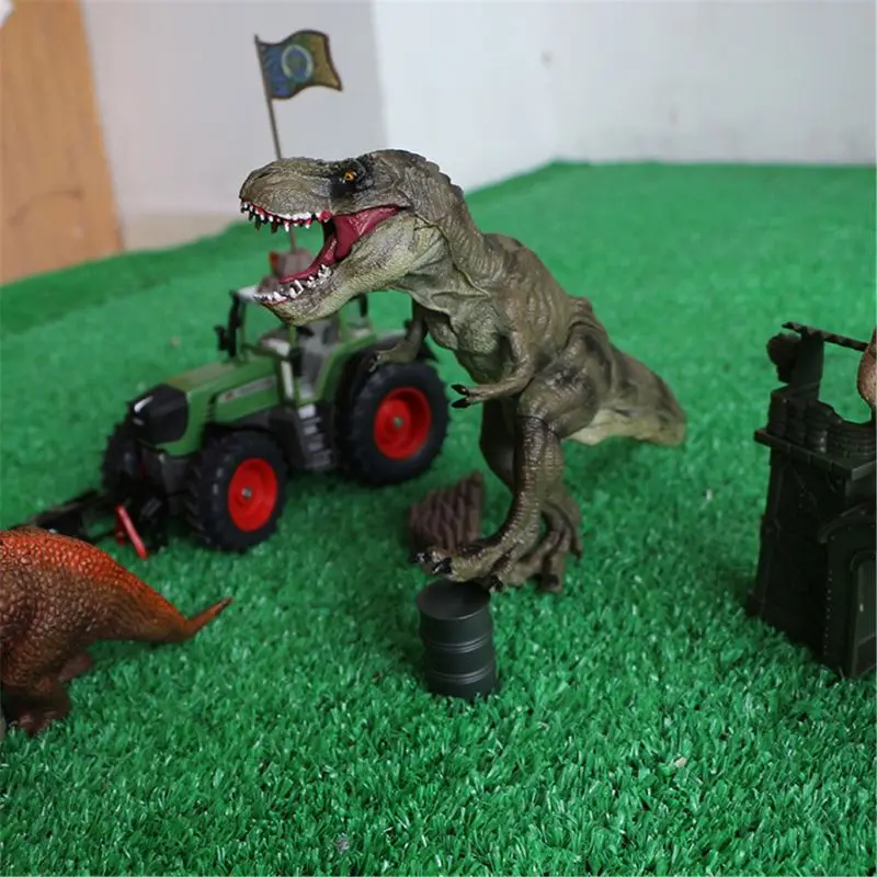 Jurassic Tyrannosaurus Rex T-Rex Dinosaur Toys Animal Model Collection