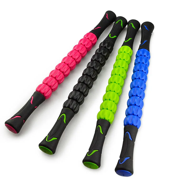Yoga Massage Roller Stick Deep Relax Fascia Muscle Stick Fitness Back Roller Exercise Equipment For Therapy Relieve Physio
