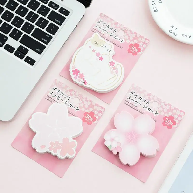 20-pz-lotto-cherry-cat-memo-pad-sticky-notes-cute-n-times-etichetta-di-cancelleria-blocco-note-post-materiale-scolastico