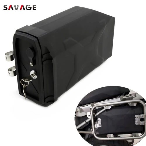 Para BMW R1200GS /ADV 14-18 R1250GS 2019-2023 Benelli TRK502 16-19 R1300GS 23-25 caja de herramientas de motocicleta 5 litros lado izquierdo y derecho