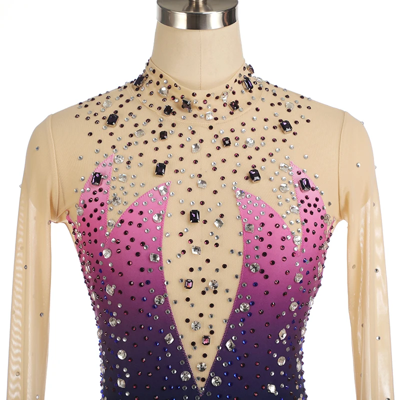 Nasinaya Figure Skating Dress Customization Competition Women\'s Children\'s Rhythmic Gymnastics Performance Water Diamond