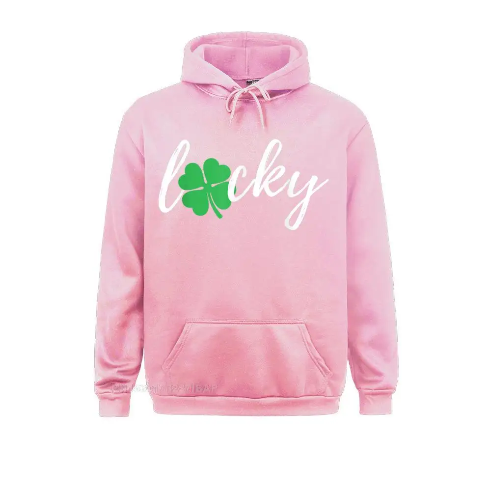 Lucky Shamrock Funny Irish St Patricks Day Hoodie Sweatshirts Autumn Hoodies Prevailing Hip Hop Sportswears Novelty Men