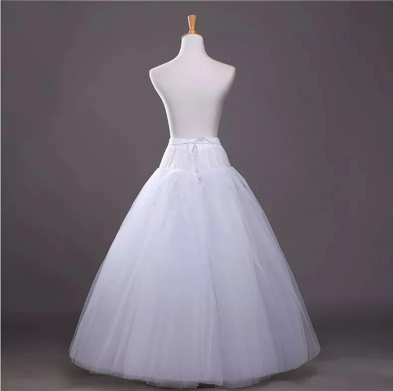 New Petticoat Long Tulle Skirts Womens Underskirt For Wedding Dress Lolita  in Stock