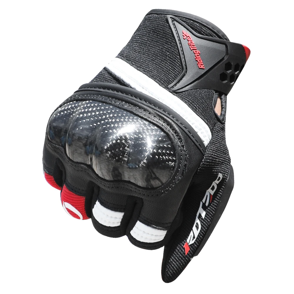 Motorcycle Gloves Guantes Moto Breathable Carbon Fiber Touch Screen Luvas Motociclismo Gant Handschoenen Rekawice Motocyklowe