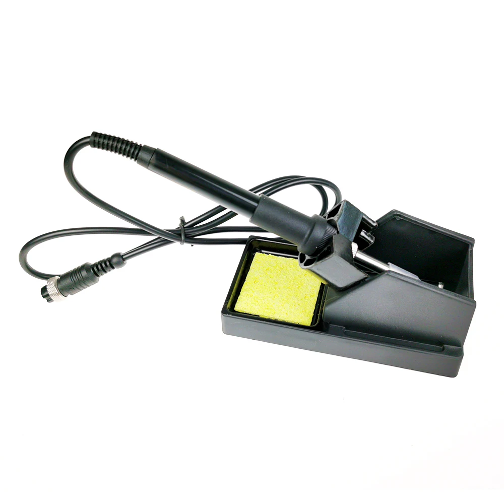 SAIKE 909D Desoldering Station Soldering Iron + Hot Air Gun + Power Supply 3 in 1 smd rework soldering station hot air gun