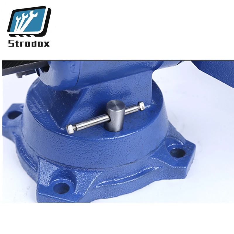 Heavy-duty vise bench vise bench vice clamp 4 inch ball iron vise 5 inch flat-nose pliers multi-functional and small