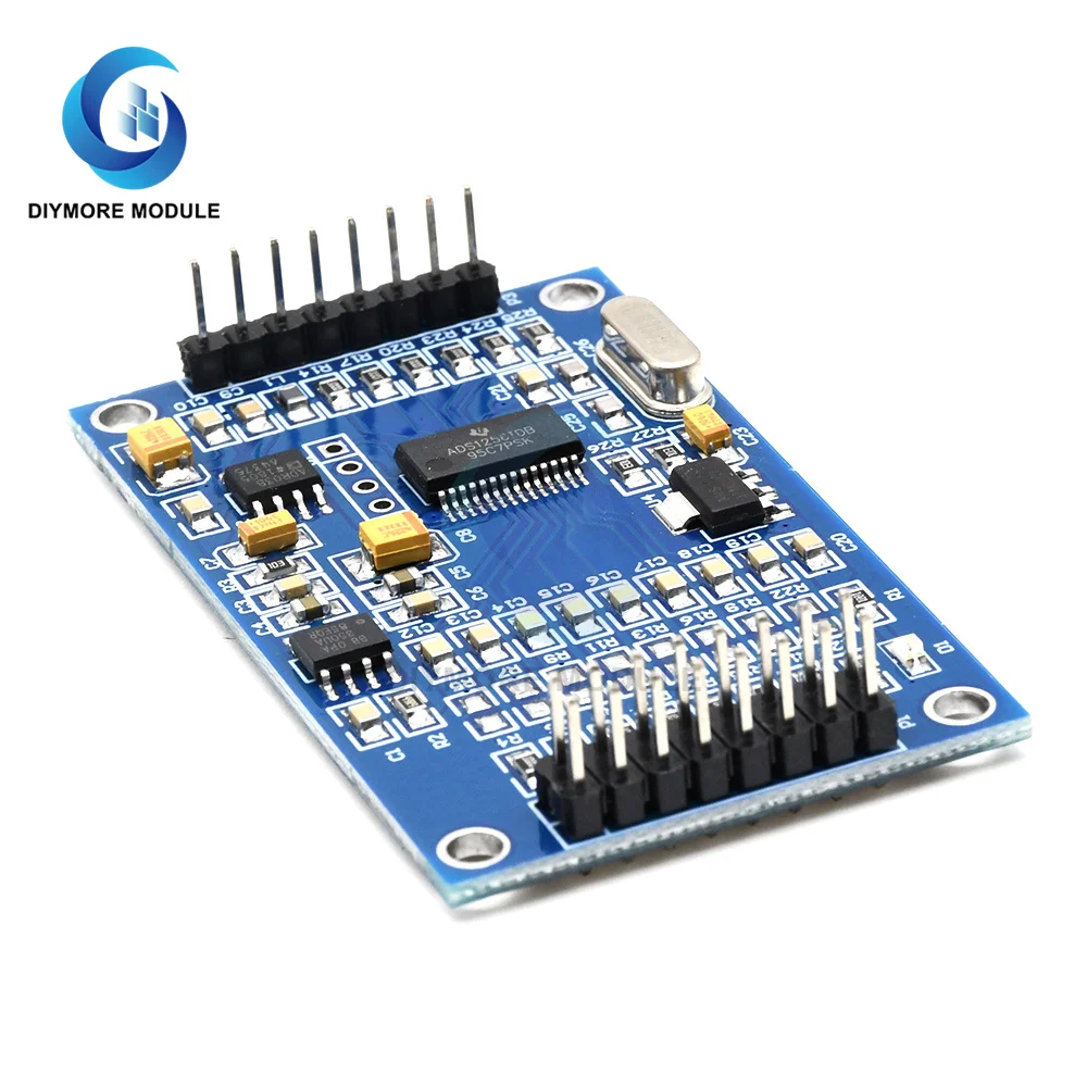 High Precision ADS1256 24 Bit 8 Channel ADC Data Acquisition Board Module AD Collecting Data Acquisition Card