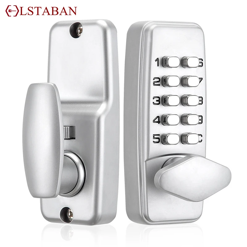 Hot Digital Password Door Lock Mechanical Code Keyless Entry Door Lock Waterproof Generation Password Electronic Lock