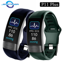 ECG PPG HRV Smart Bracelet Fitness Health Tracker Smartwatch Men Women 0.96\