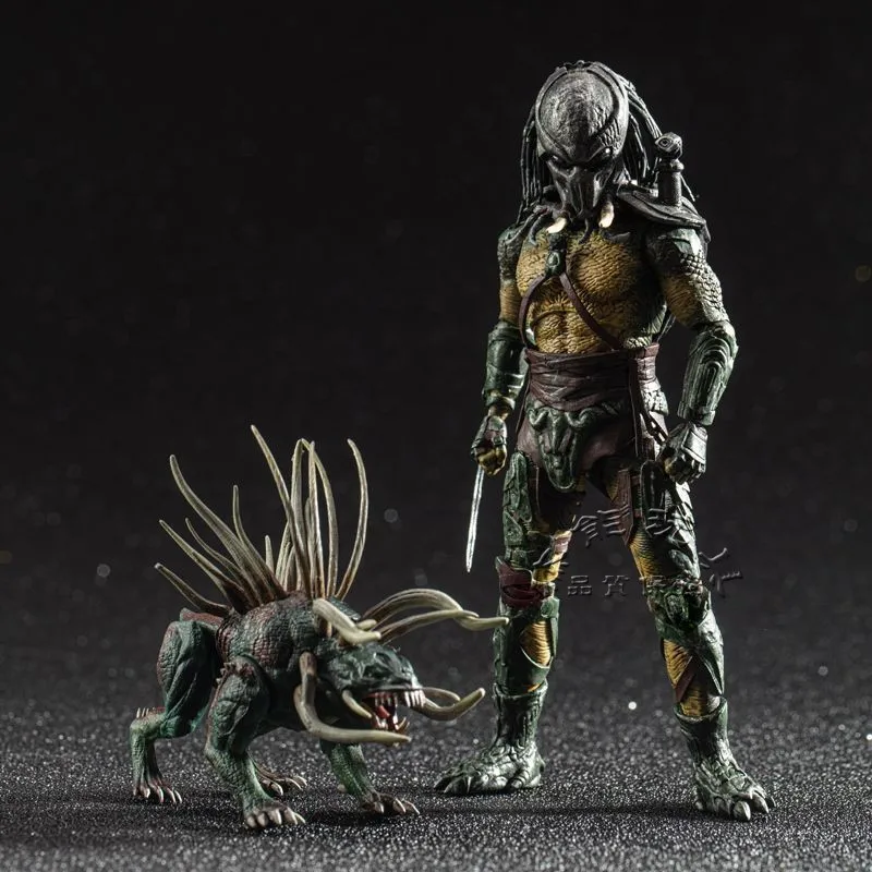 Bandai 3.75 Inch Predators Lion Eagle Face Elephant  Dog Movable Joints  Action Figures Toys