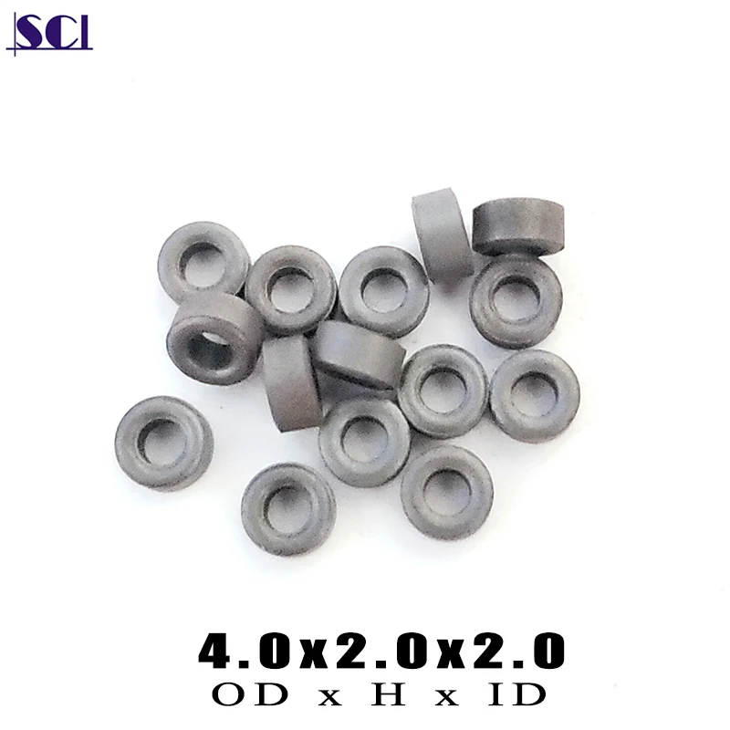 4x2x2 100PCS Factory  Price High Frequency Small Size Hollow Ferrite Core Beads