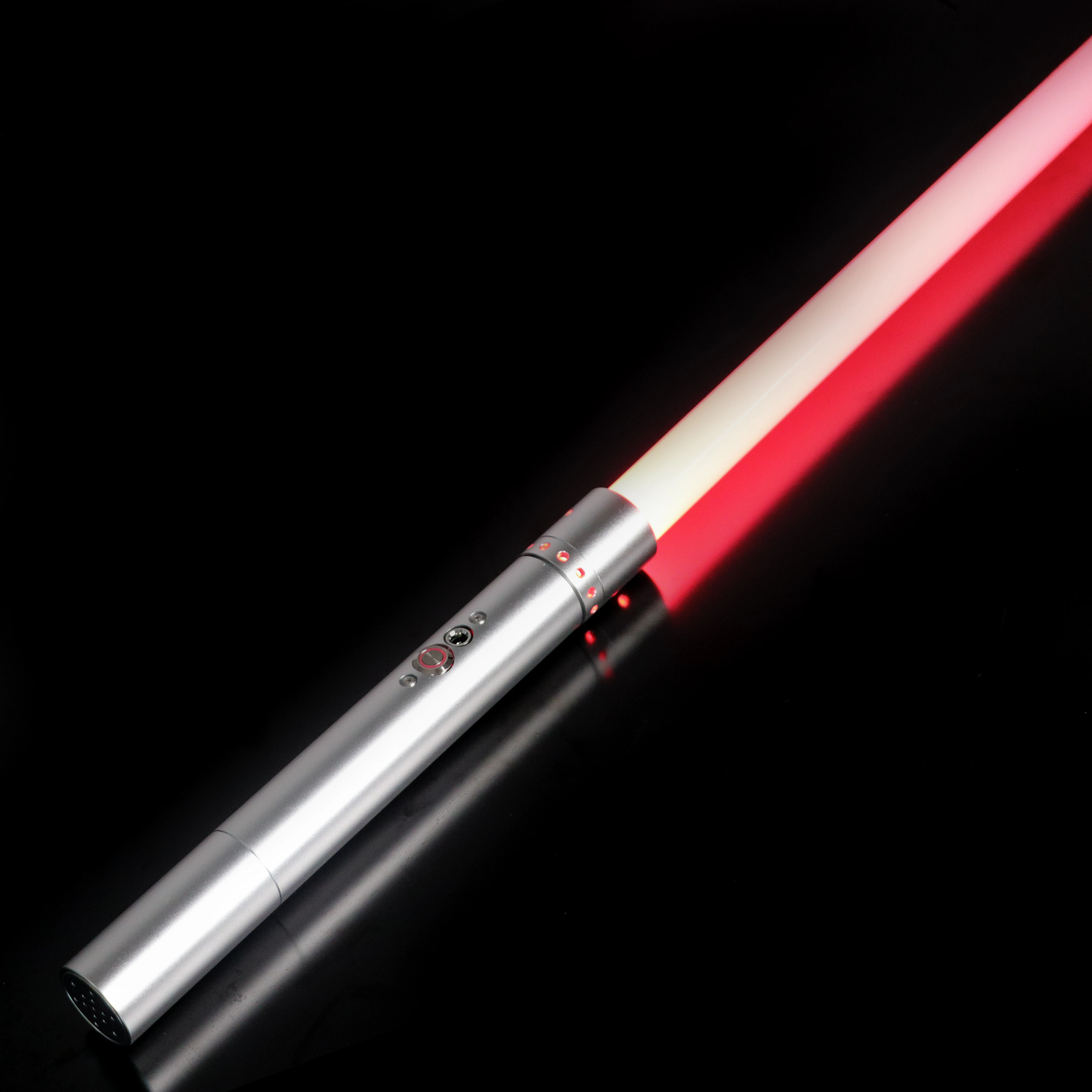 LGT Lightsaber-gładka huśtawka ciężka łopatka lekka szabla nieskończona zmiana koloru za pomocą 9 czcionek dźwiękowych regulacja dźwięku