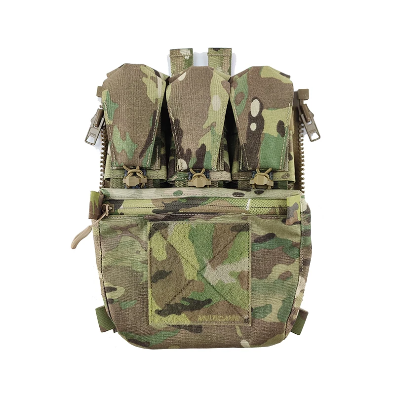 

TW-P115 Delustering TwinFalcons Tactical Back Panel Banger For Tactical Vest Molle Zipper Pack Bag 500D