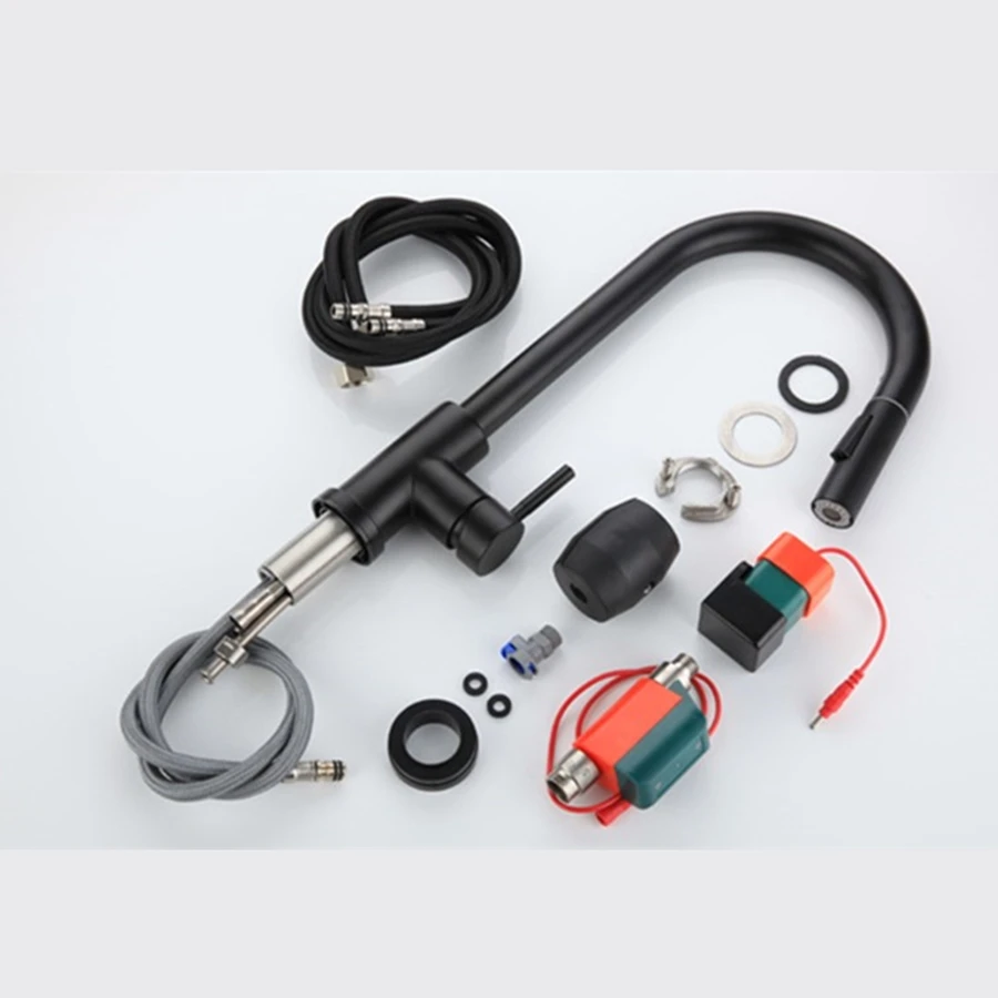 Faucet Gourmet Kitchen Pull Out Black Sensor Kitchen Faucet Smart Faucet Touch Control Sink Taps Gold Faucets Stream Deck