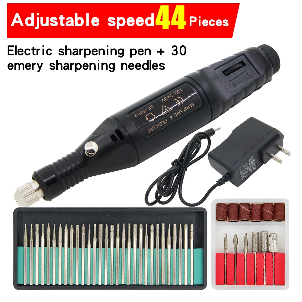 LUXINAZI Mini Elektrische Carving Stift Variable Geschwindigkeit Stecher Rotary Tool Kit Für DIY Schleifen Polieren Bohrmaschine Power Tools