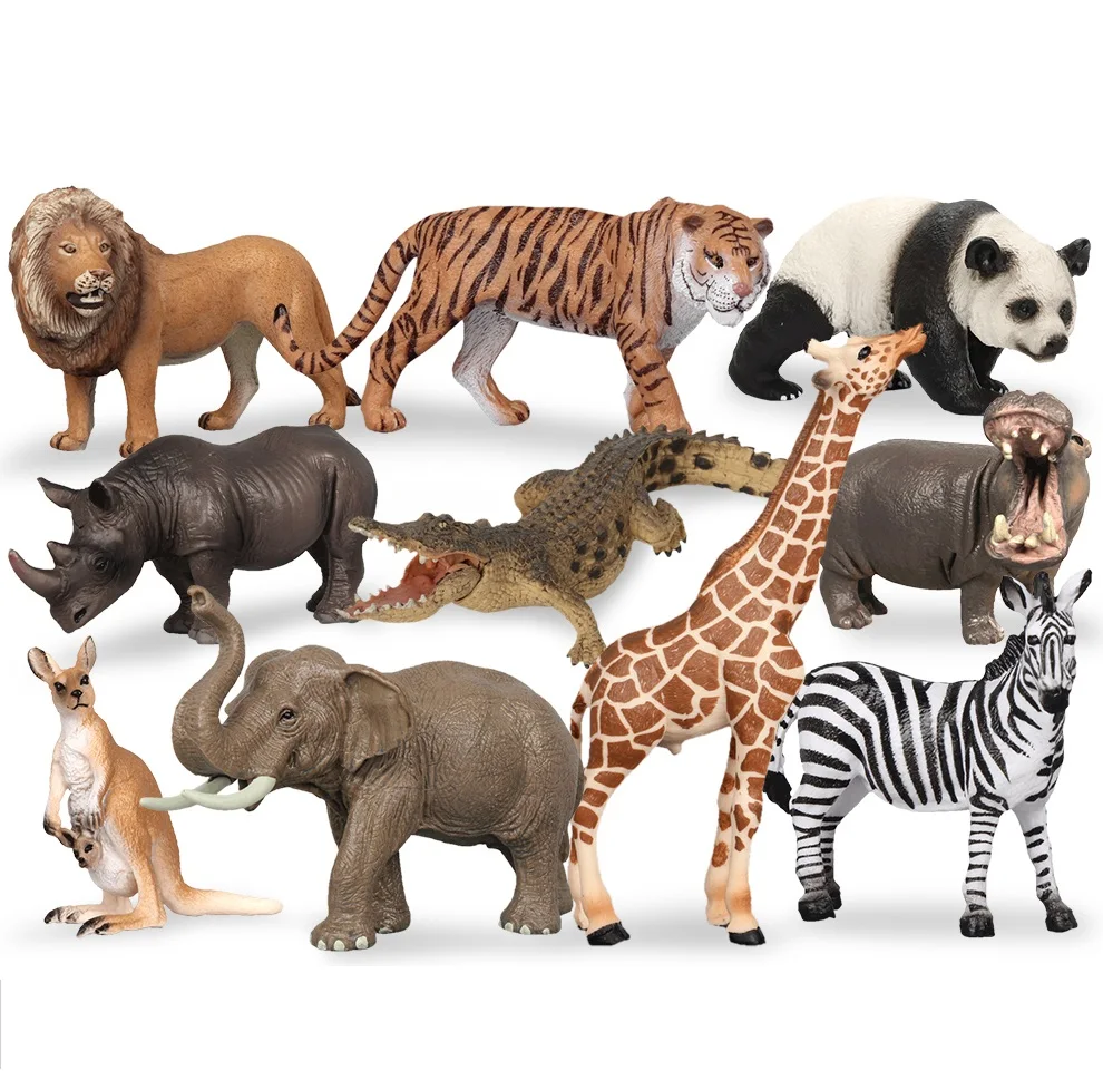 Simulated farm animals model Static Plastic Environmental PVC Cognition decoration children's gift p0552