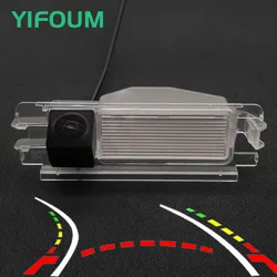 AHD Fisheye Starlight Dynamic Trajectory Car Rear View Camera For Renault Dacia Sandero II Stepway 2 Logan 1 2