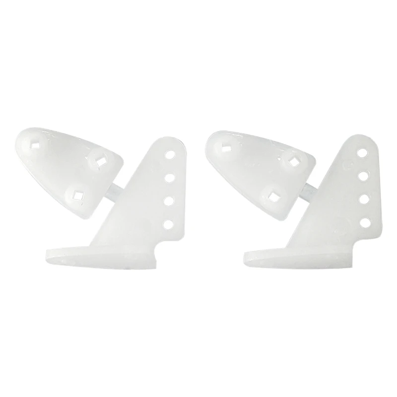 10 Pcs Nylon Pin Horn/ Zip Horns Without Screws 3 Hole/4 Hole RC Airplanes Parts Electric Planes Foam  Model Accessories