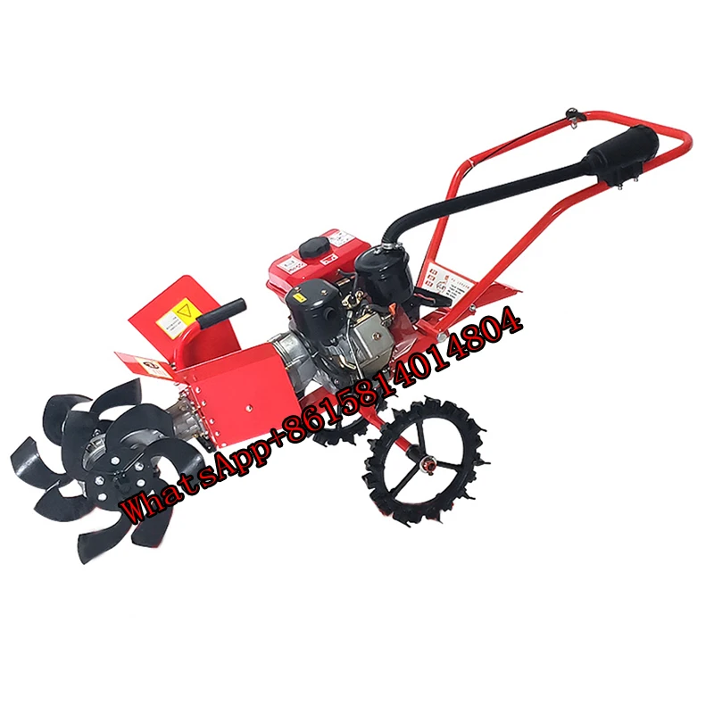 Small agricultural multifunctional diesel trencher/micro tiller/rotary tiller/mountain ditcher/orchard fertilizer spreader