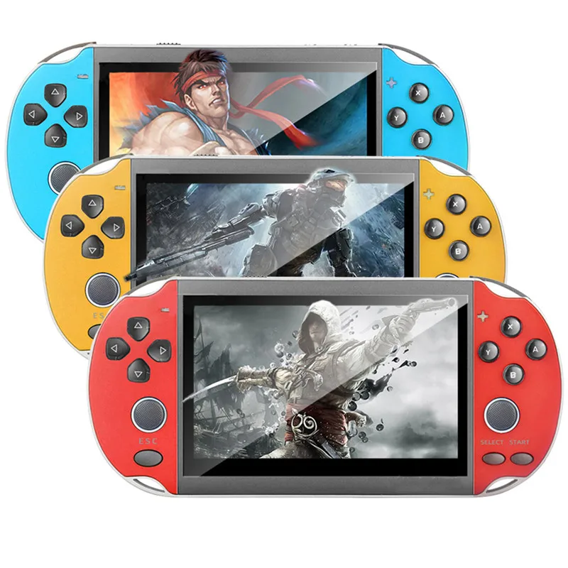 

X7 4.3 inch TFT ScreenHandheld Retro Game Console 8GB Memory Portable Video Game Player MP3 TF Card Handheld Game Players