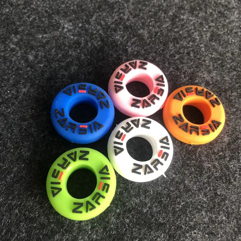 

5Pcs Retail Candy Color Tennis Damper Shock Absorber to Reduce Tenis Racquet Vibration Dampeners