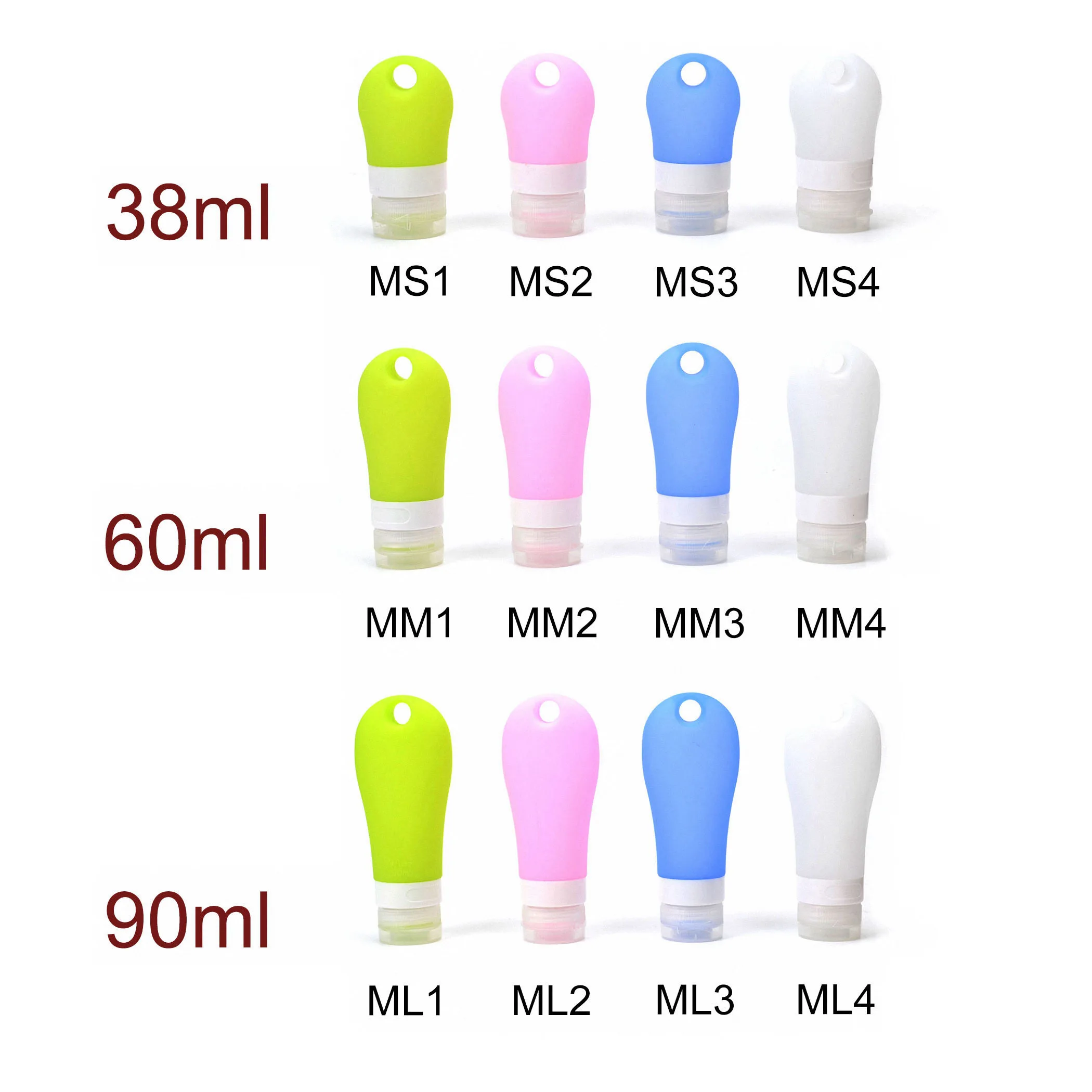 

Kinds Silicone Portable Soap Dispensers Travel Bottle Liquid Sub-bottling Tools