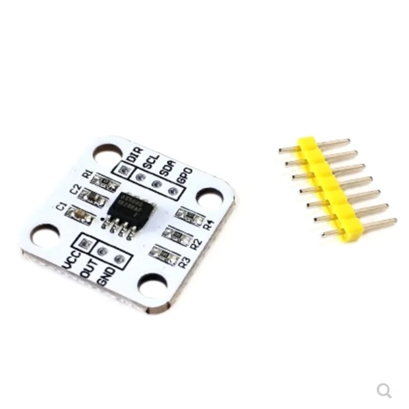 AS5600แม่เหล็ก Encoder,แม่เหล็กเหนี่ยวนำการวัดมุม Sensor โมดูล12bit ความแม่นยำสูง