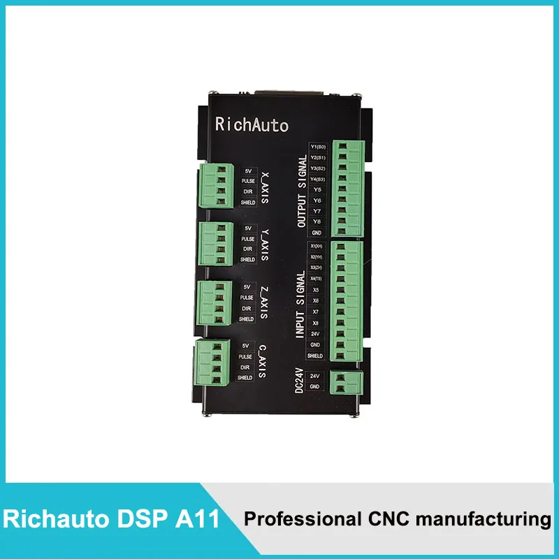 CNC 3-axis 4-axis controller RichAuto genuine DSP A11E A18 English version CNC engraving machine motion control system