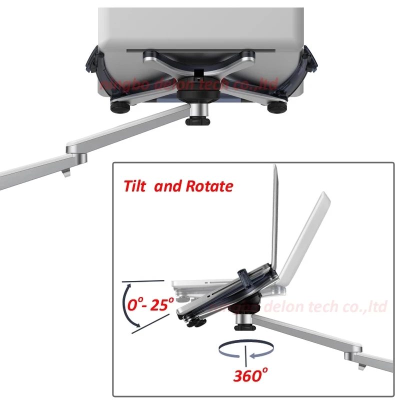 UP-8 Aluminum tilt 360 rotate 10-15