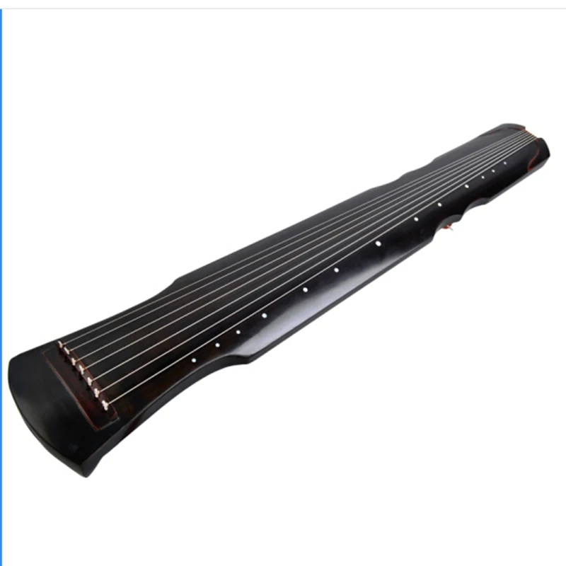 Chiński Guqin Fuxi / ZhongNi HunDun Style Lyre 7-strunowy starożytny cytr Chińskie instrumenty muzyczne Zither Guqin Wyślij książkę do nauki