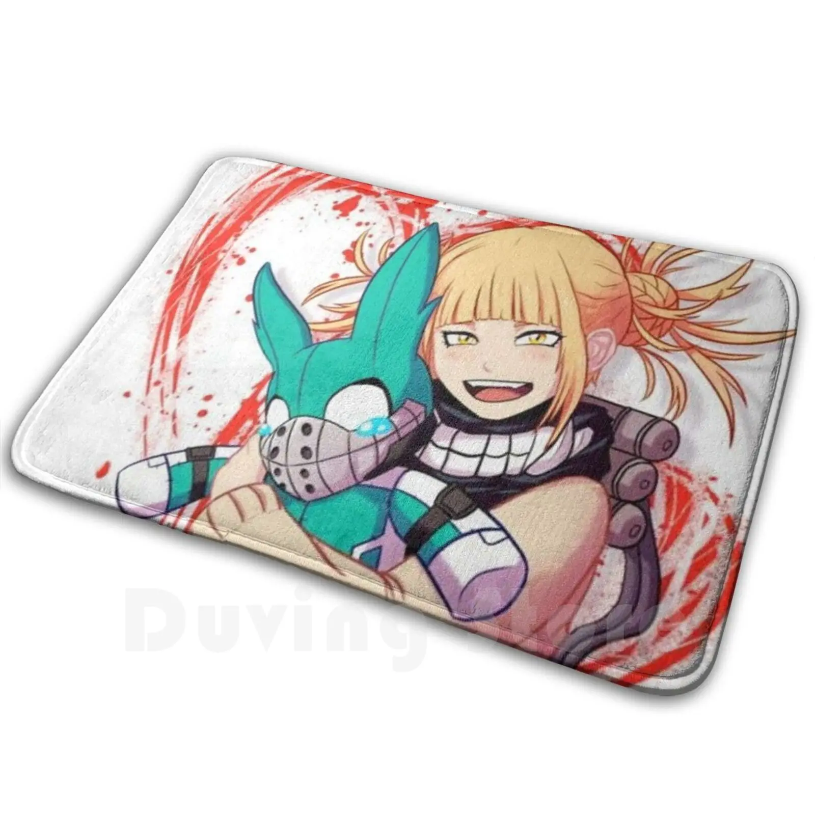 Toga Cuddle Carpet Carpet Anime Toga Cuddle Plushie Knife Eyes Badguy Schoolgirl