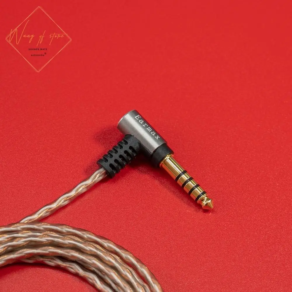 Cavo Audio bilanciato Hifi 6N per cuffie Sennheiser (on/Over Ear 6N OCC 99.99997% 4.4mm 2.5mm 3.5mm spine placcate in oro