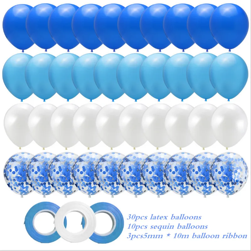 40pcs 12inch Rose Gold Latex Balloon Set Birthday Party Decoration Wedding Baby Shower Anniversary image 4