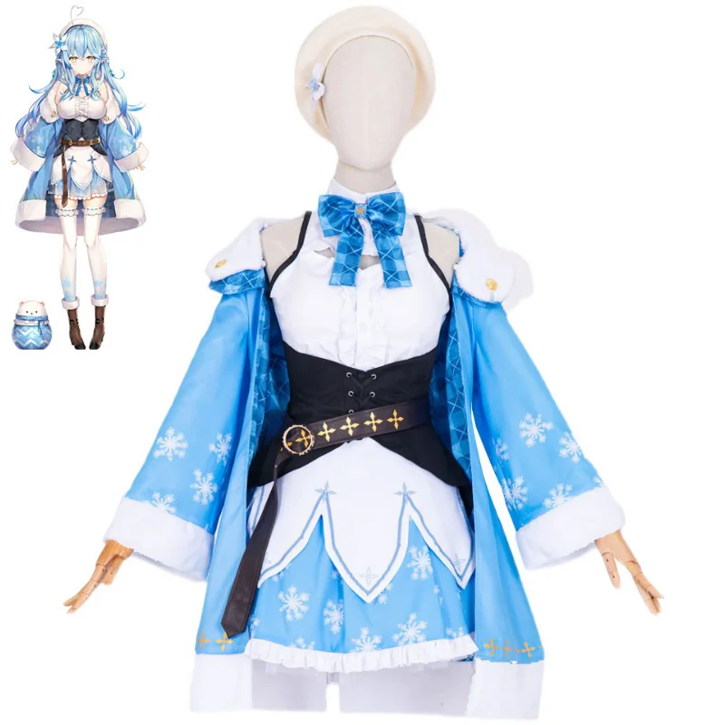 

Hololive VTuber GAMERS YouTuber Yukihana Lamy Cosplay Costumes Women Fancy Dress Halloween Carnival Uniforms Custom Made