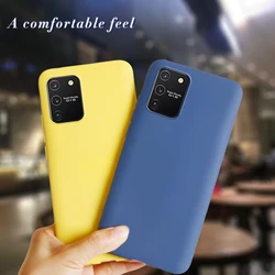 Case for Samsung Galaxy S10 lite S 10 Note 10 lite Case Matte Soft Silicone Phone Cases for Samsung S10 Note 10 lite Back Cover