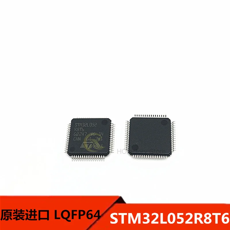 새로운 오리지널 32 비트 마이크로 컨트롤러 lqfp64, stm32l052r8t6, 오리지널 제품 도매 원 스톱 배포 목록