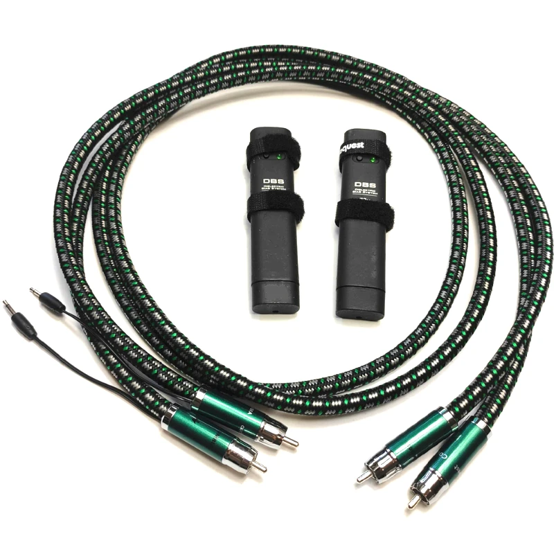 New HiFI Audio Line Columbia RCA INTERCONNECT Cable Silver Plated RCA Plug 72V DBS for Amplifier CD Player Home Theater
