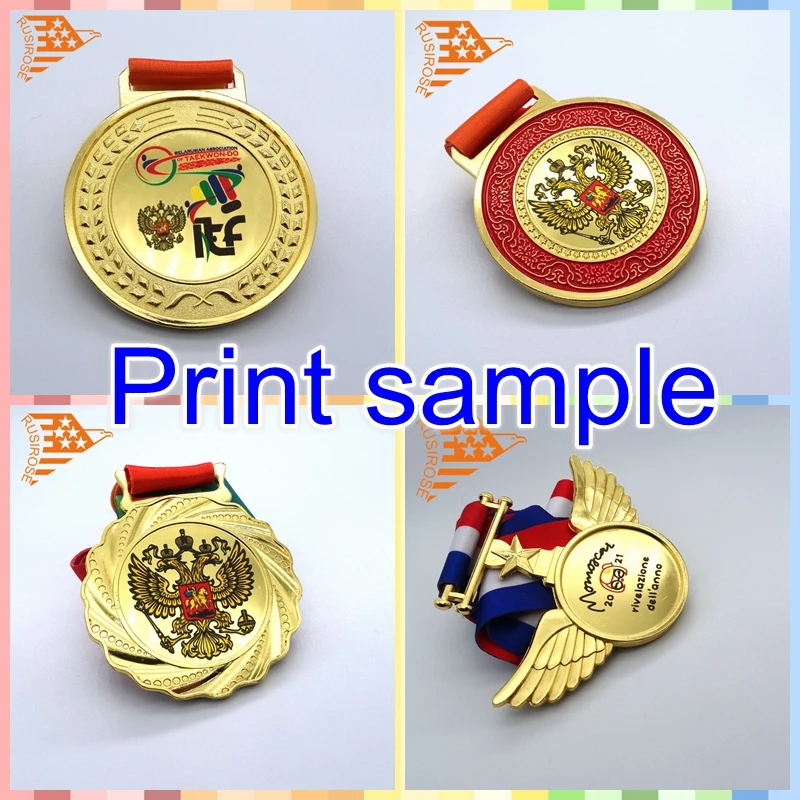 Custom blank Medal, Competition award medal badges, Customized Running Sports Taekwondo Medals, Making production medals, MOQ 1