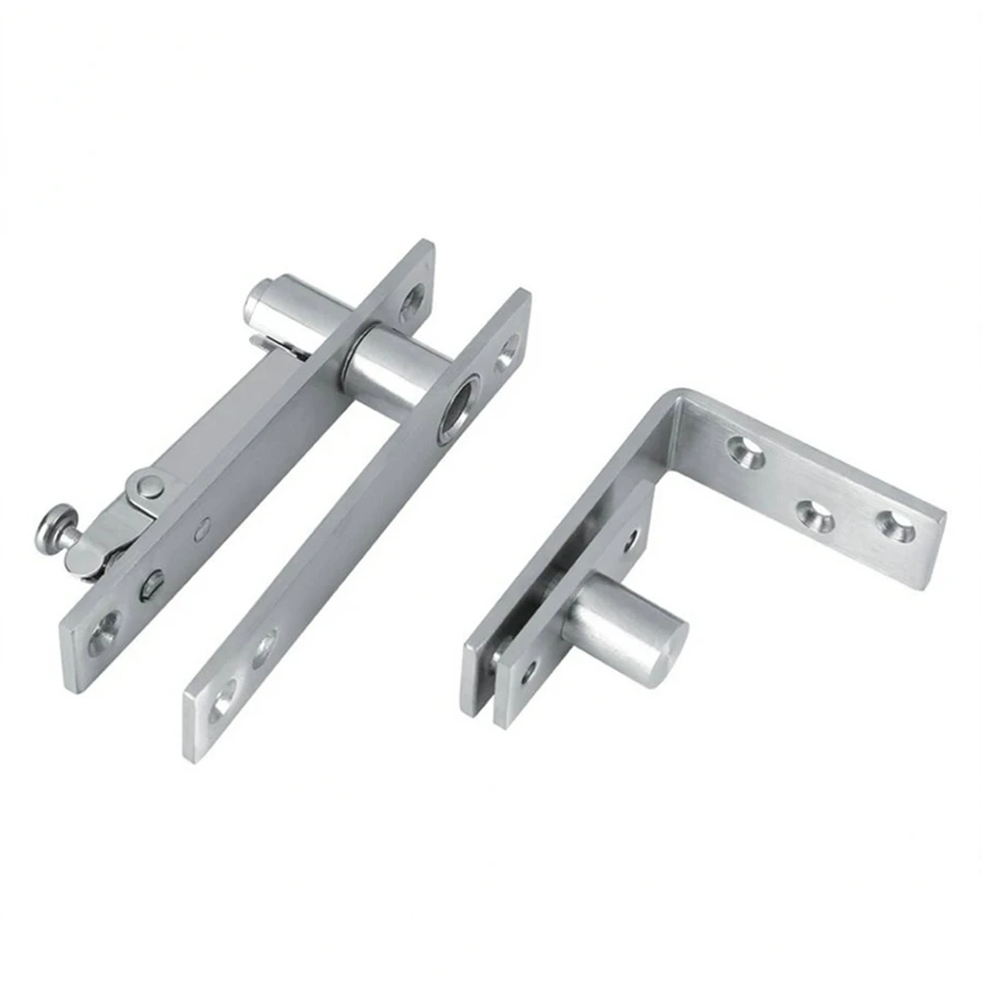 1Set Stainless Steel Door Pivot Hinge Up And Down For  Rotary Door Pivot Hinge