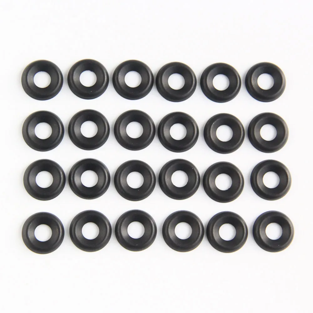 24pcs Countersunk Finishing Washer Steel  Black Oxide Hand Tool Parts