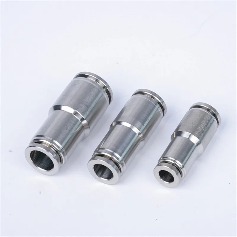 PG 304 stainless steel reducer straight connector PG6-4 PG8-6 PG10 PG12-6/8/10 PG14 PG16-12/14 1/4 5/16 5/8 3/8 1/2-5/32