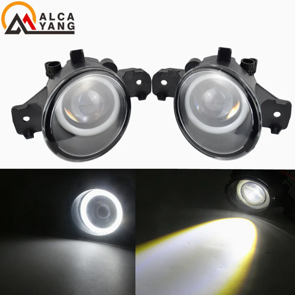 Car Styling Front LED Fog Lamps Fog Lights 26150-89905 For NISSAN PRIMERA WP12 P12 2002 2003 2004 -2015 1 SET (Left + right)