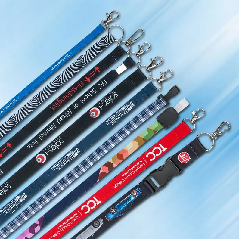 Imagem -01 - Full Color Custom Lanyard Keychain Personalizado Breakaway Lanyard Chaveiro Logotipo de Marca Clipe de Metal Design Livre pc full color custom lanyard keychain personalizado breakaway lanyard chaveiro logotipo de marca clipe de metal design livre pc 01