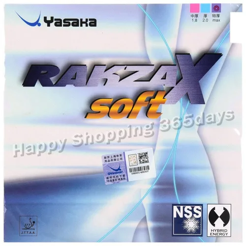 Imagen 2 del producto YASAKA RAKZA X SOFT (RAKZAX, RKX SOFT) Tenis De Mesa, Tenis De esponja De Ping Pong originales
