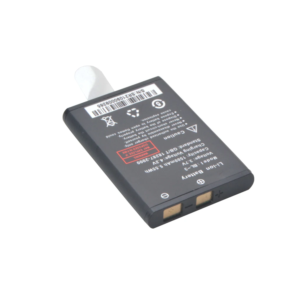 Baofeng เครื่องส่งรับวิทยุเปลี่ยนแบตเตอรี่ BL-3 1500MAh 3.7V 5.5Wh แบตเตอรี่ Li-Ion สำหรับ UV-3R แบบพกพาวิทยุ