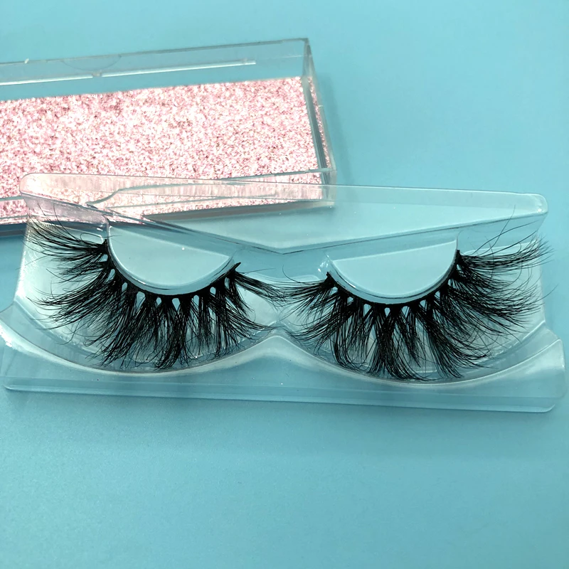 Buzzme 5D Mink Eyelashes no case Long Lasting Makeup Lashes Natural Volume Eyelashes Extension Thick Long 3D False Eyelashes