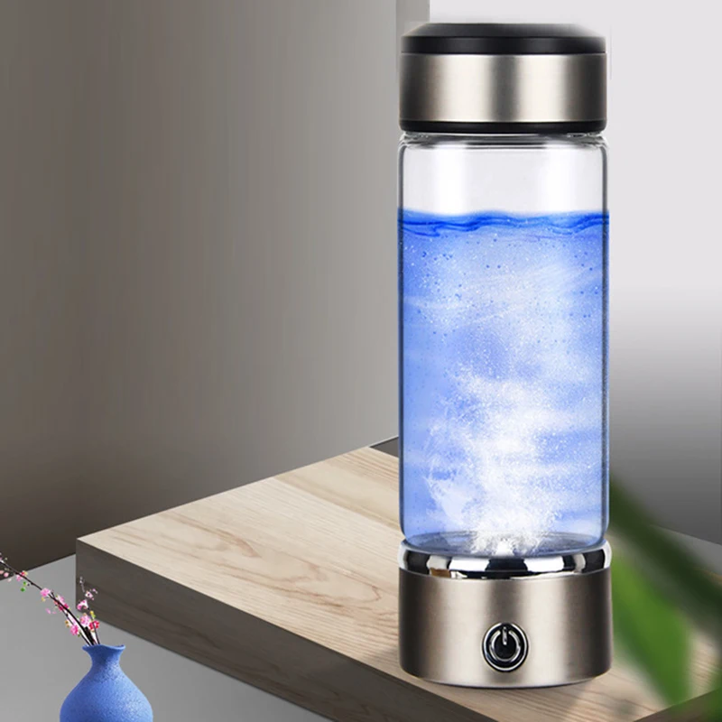 Elettrolisi pura H2 del lonizzatore della bottiglia di acqua ricca di idrogeno del creatore alcalino del filtro da acqua della tazza del generatore dell'idrogeno 360ML